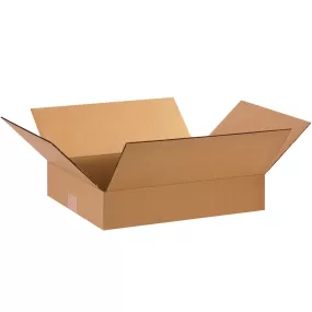 15 x 12 x 3 Flat Corrugated Boxes