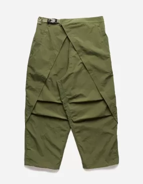 5042 Veg Dyed Hakama Track Pants Olive