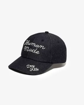 6 Panel Denim Cap Indigo