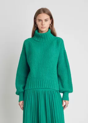 ALI SWEATER | EMERALD