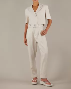 Azure Linen Pant - Natural