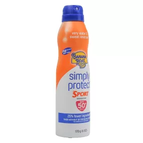 Banana Boat Simply Protect Sport Spray SPF50 170g