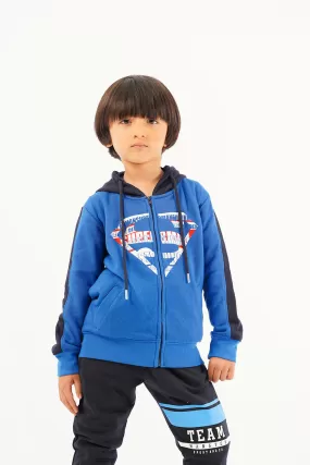 Boy's Front Zip Hoodie