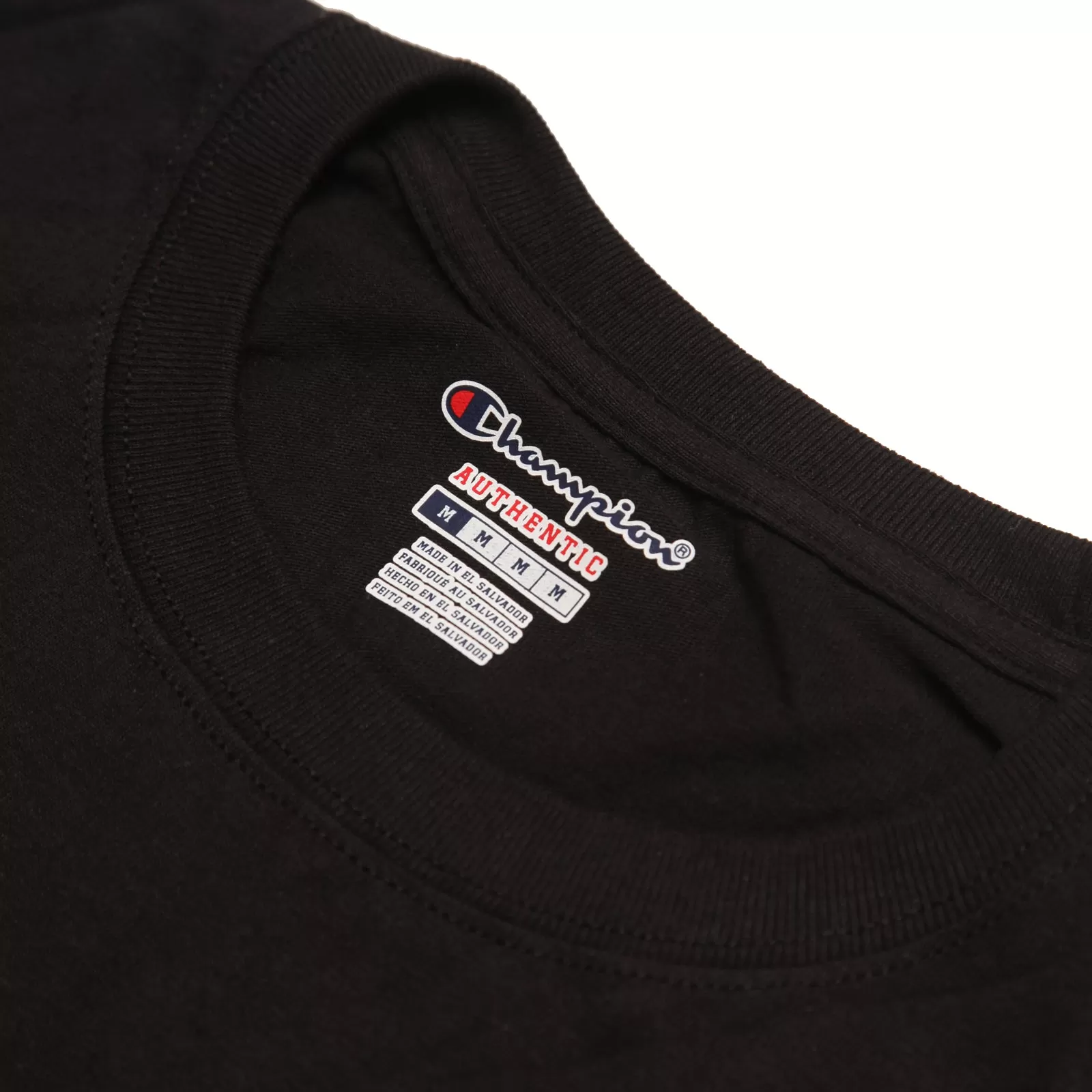 Champion - 6oz Long Sleeve T-Shirt - Black