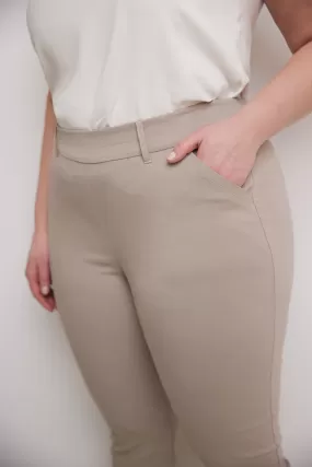 Curvy Pull-on Barely Bootcut Classic Pants