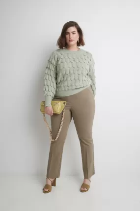 Curvy Pull-on Barely Bootcut Classic Pants