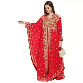 Designer Dubai Farasha Persian Maxi Takchita Dress