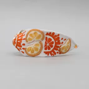 Fruit Embroidered Hairband