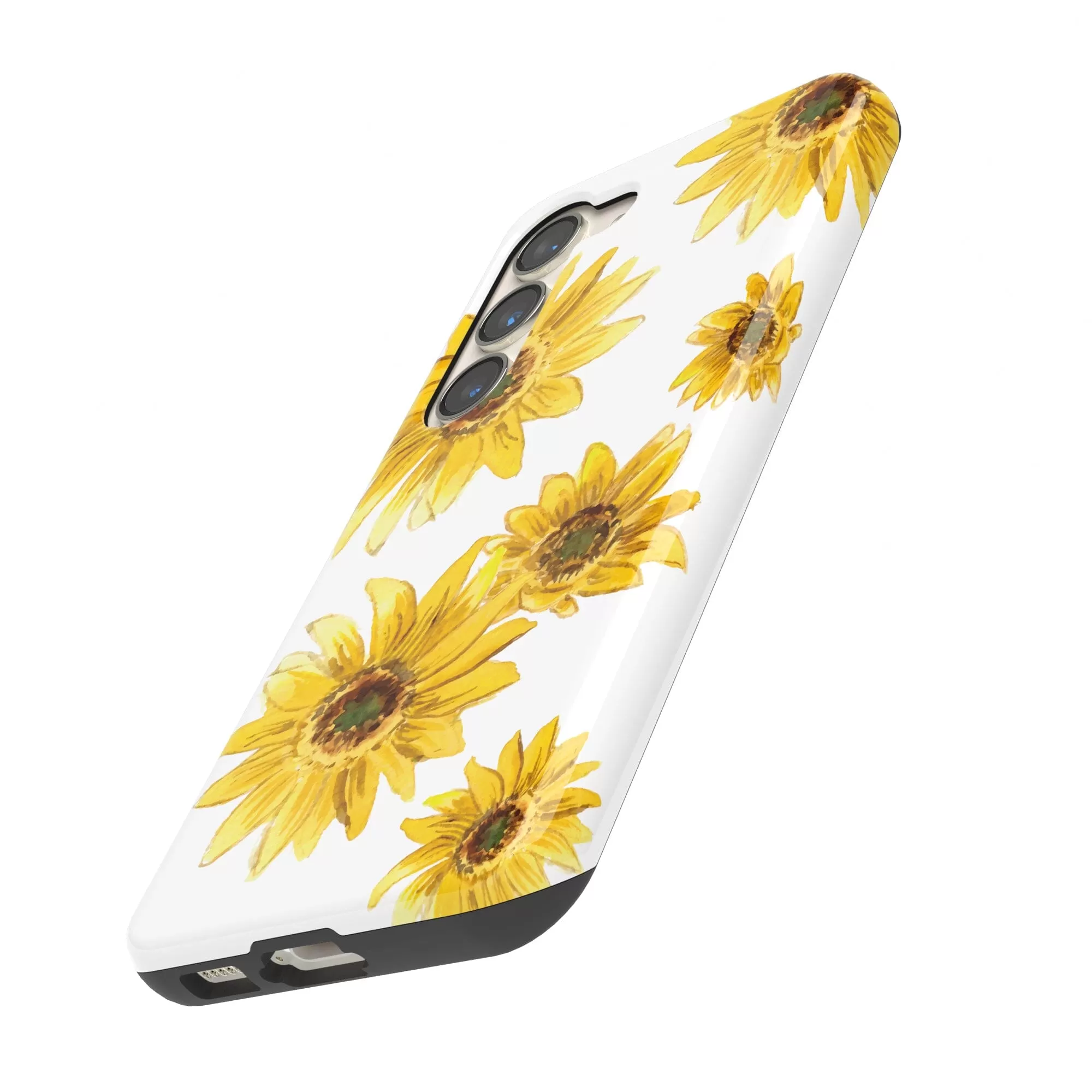 Golden Garden | Yellow Sunflower Floral Samsung Case