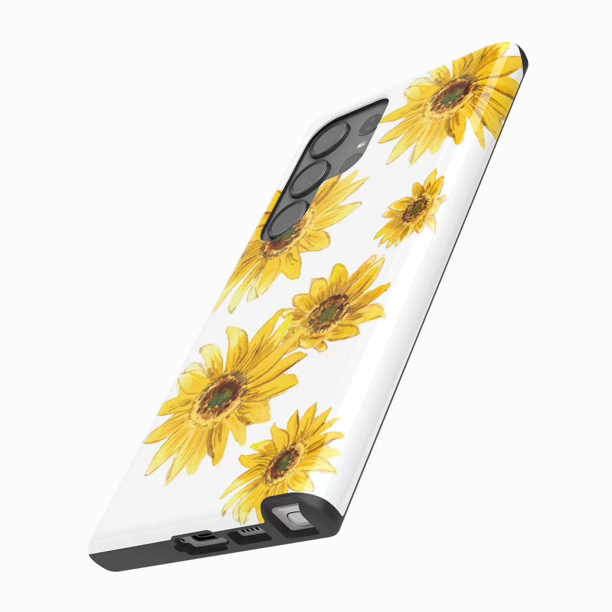 Golden Garden | Yellow Sunflower Floral Samsung Case