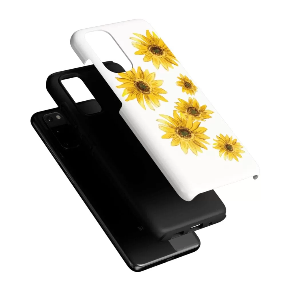 Golden Garden | Yellow Sunflower Floral Samsung Case