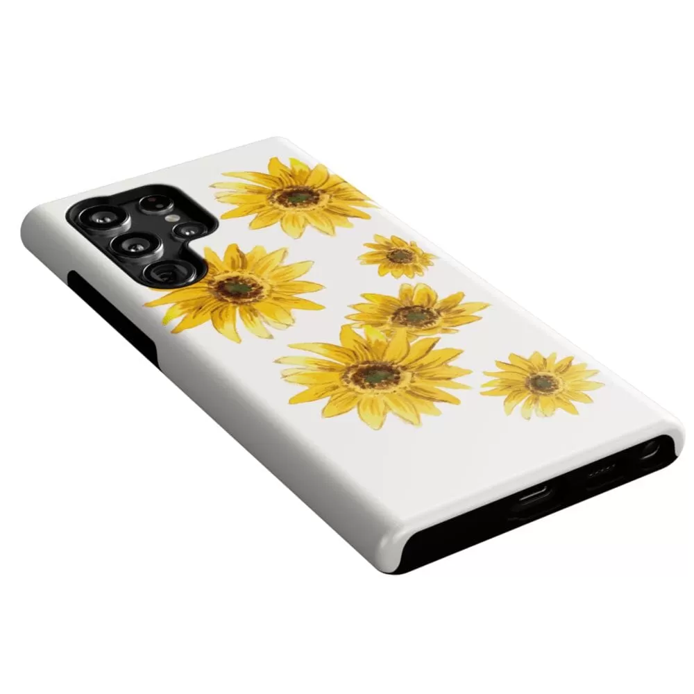 Golden Garden | Yellow Sunflower Floral Samsung Case