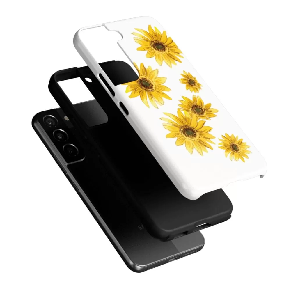 Golden Garden | Yellow Sunflower Floral Samsung Case