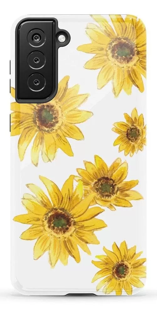 Golden Garden | Yellow Sunflower Floral Samsung Case