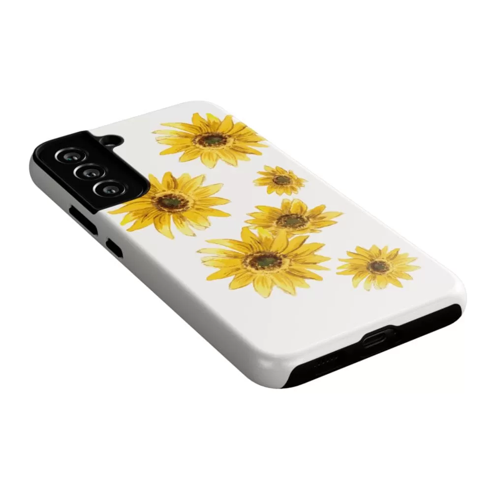 Golden Garden | Yellow Sunflower Floral Samsung Case