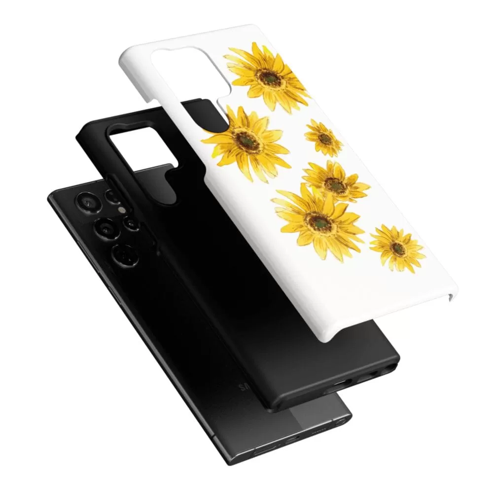 Golden Garden | Yellow Sunflower Floral Samsung Case