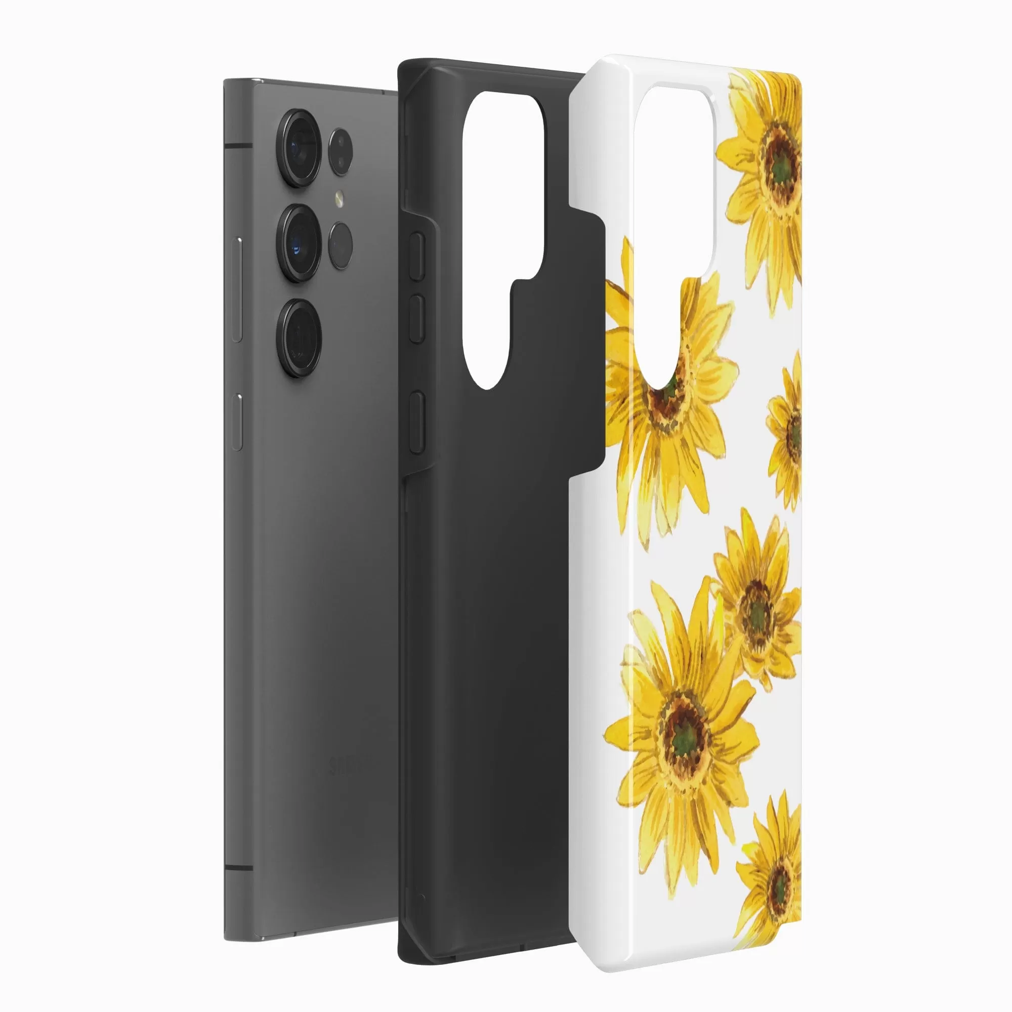 Golden Garden | Yellow Sunflower Floral Samsung Case