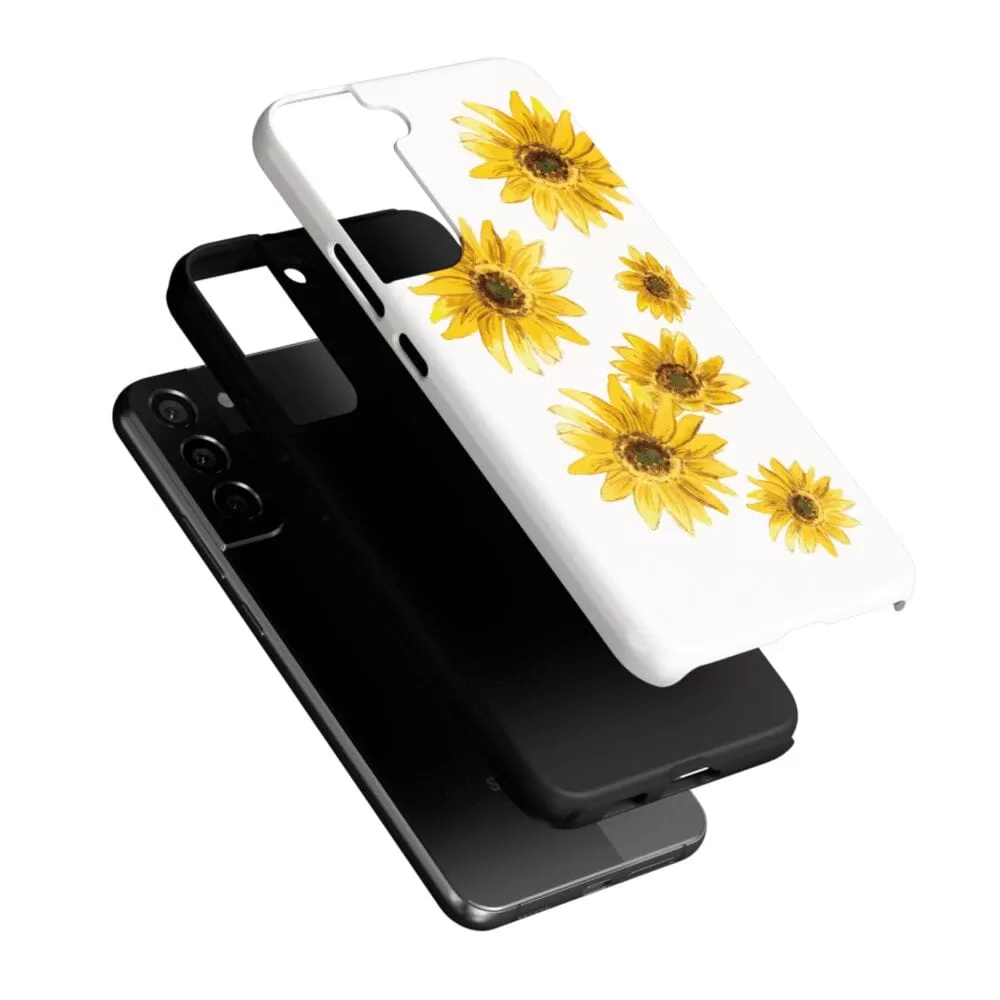 Golden Garden | Yellow Sunflower Floral Samsung Case