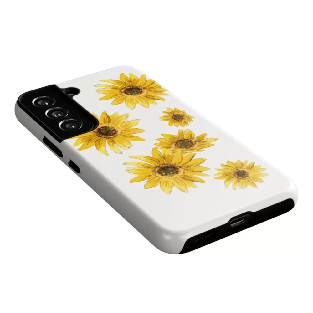 Golden Garden | Yellow Sunflower Floral Samsung Case