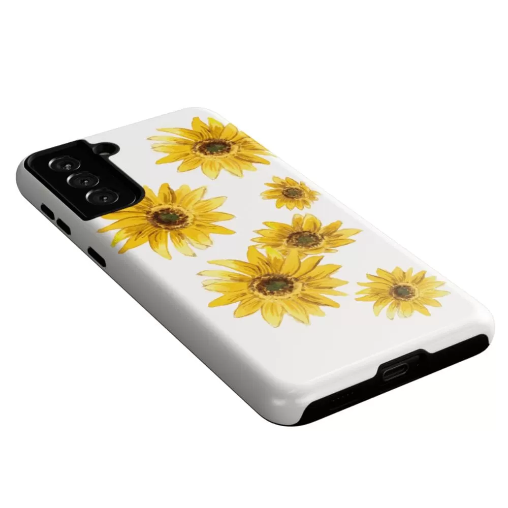 Golden Garden | Yellow Sunflower Floral Samsung Case