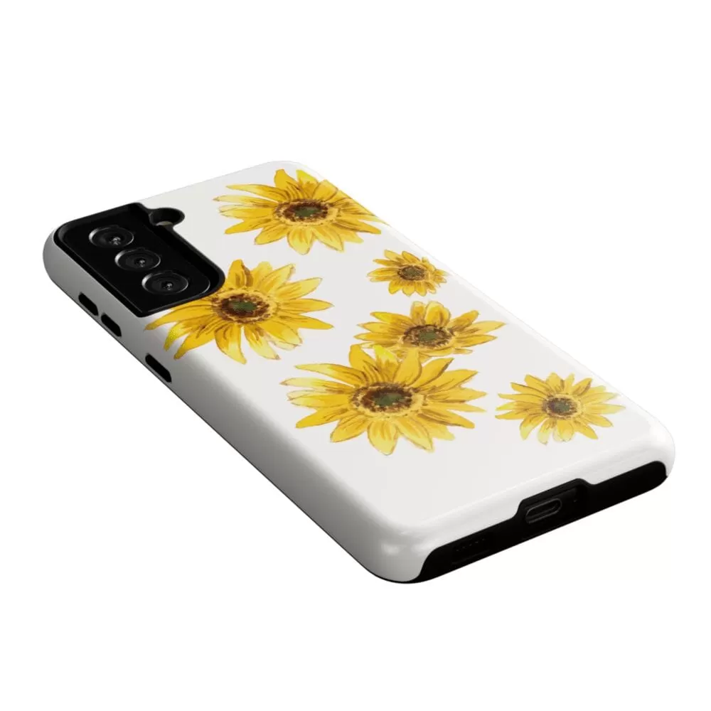 Golden Garden | Yellow Sunflower Floral Samsung Case