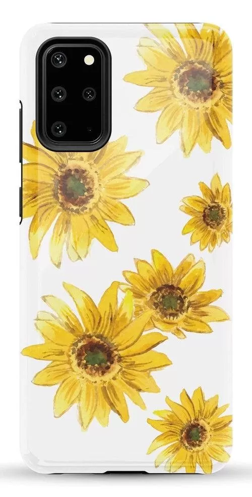 Golden Garden | Yellow Sunflower Floral Samsung Case