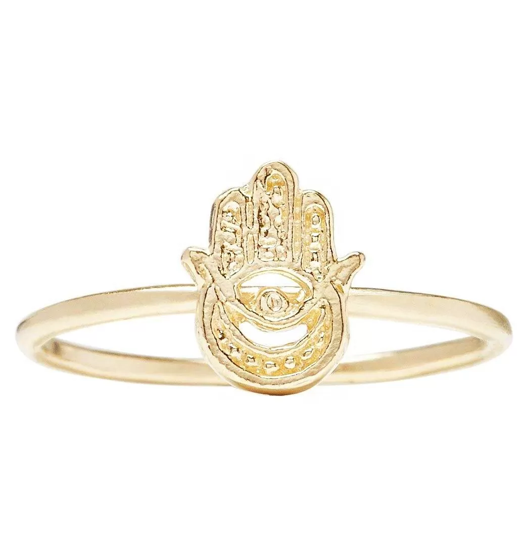 Hamsa Stacking Ring