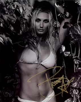 Highspots - Brooke Hogan "Bikini Pose" Hand Signed 8x10 Photo *inc COA*