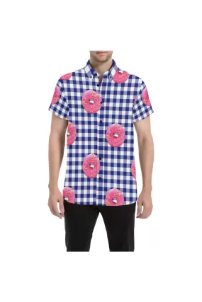 I Brought Donuts Men's All Over Print Short Sleeve Shirt