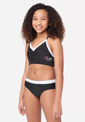 J Sport Reversible Color Block Bikini Swim Set