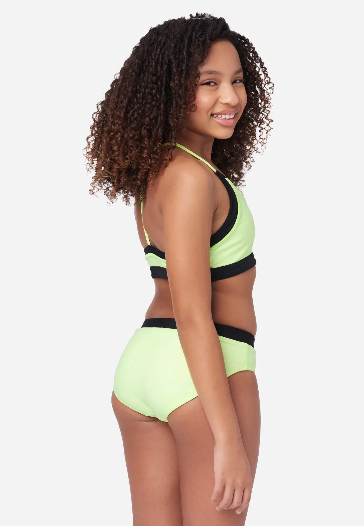 J Sport Reversible Color Block Bikini Swim Set