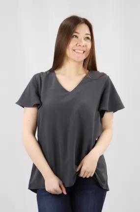 Joni Top - Charcoal