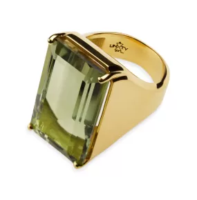 Koko ~ Green Amethyst Ring