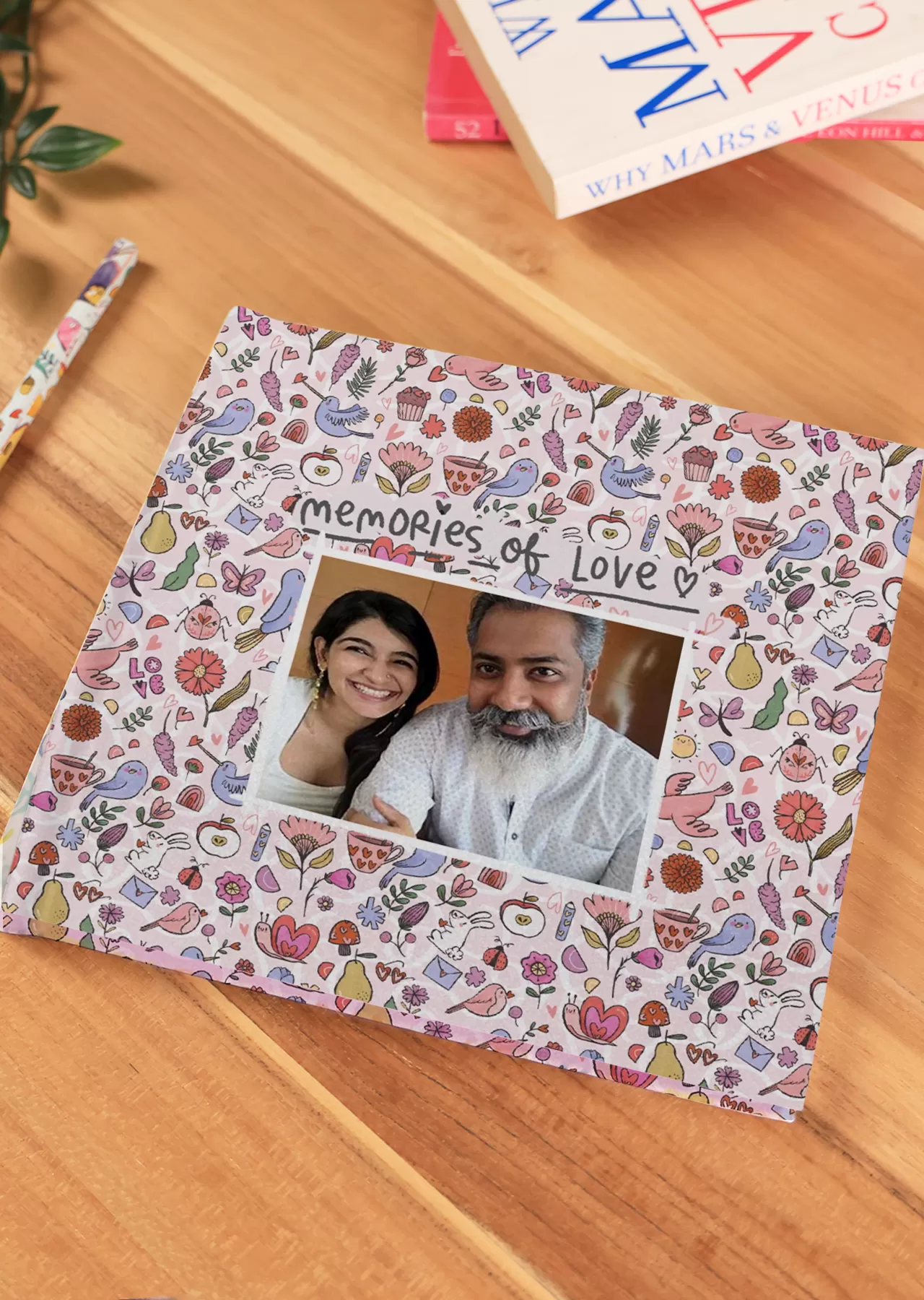 Memories of Love Customised Photo Album - Medium