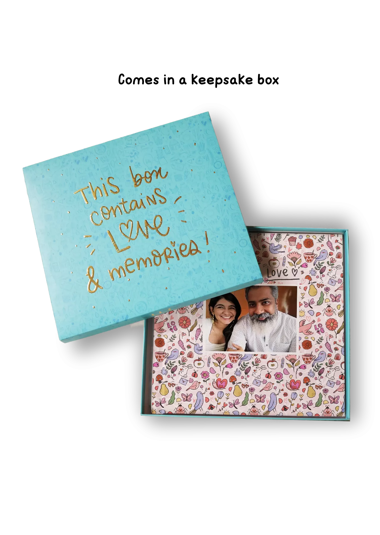 Memories of Love Customised Photo Album - Medium