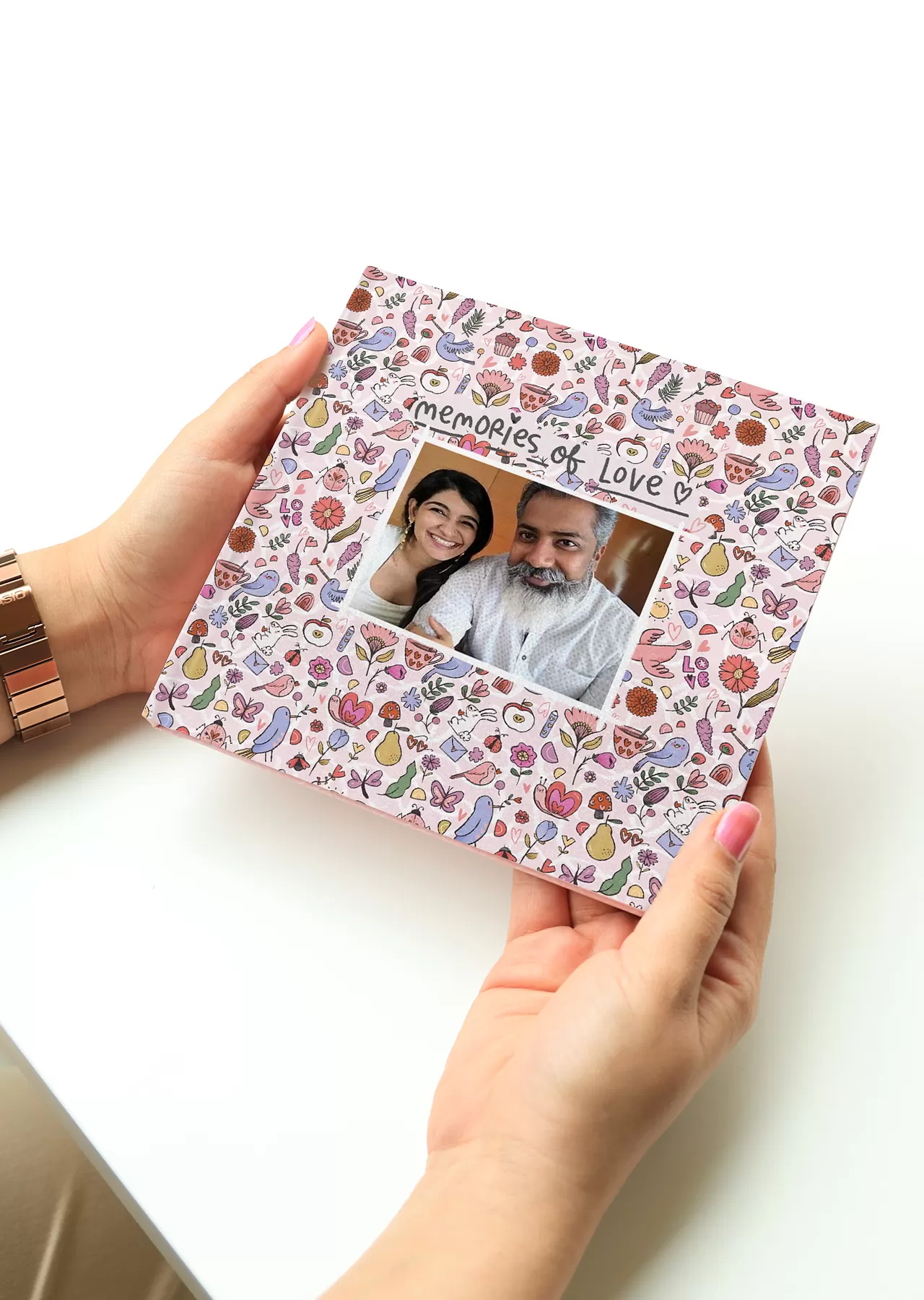 Memories of Love Customised Photo Album - Medium