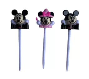 Mickey & Minnie Mouse Halloween Set A Food Picks