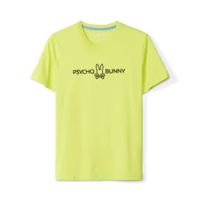 Psycho Bunny Mens Bristol Graphic Tee - Wild Lime