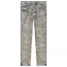 Purple Denim P001 - Holographic Earth Jacquard Monogram