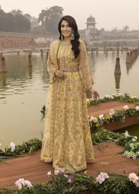 Sonia Umer Embroidered Wedding Collection (Splendour Yellow)