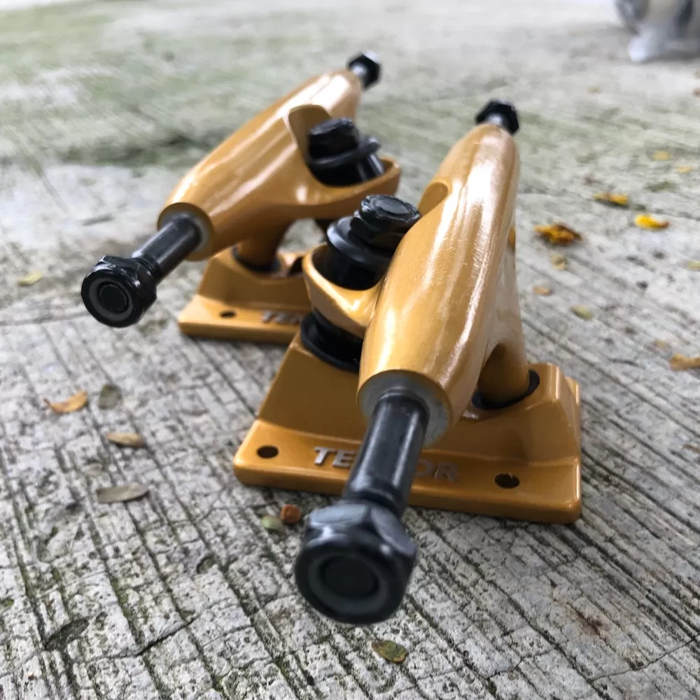 TENSOR - Alloy Gold Skateboard Trucks