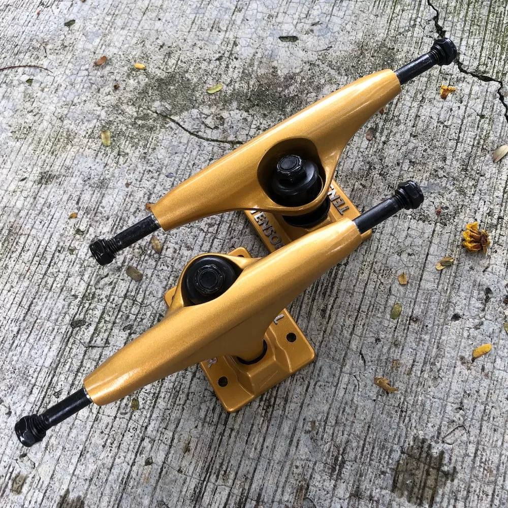 TENSOR - Alloy Gold Skateboard Trucks