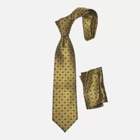 Yellow Premium Silk Tie and Hanky | Dolce Vita Fashions