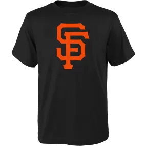 Youth Giants Primary Logo Short Sleeve Tee